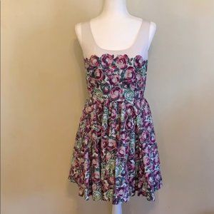 LC Lauren Conrad sleeveless dress with POCKETS